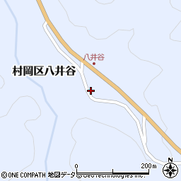 兵庫県美方郡香美町村岡区八井谷673周辺の地図