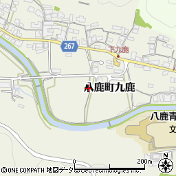 兵庫県養父市八鹿町九鹿504周辺の地図