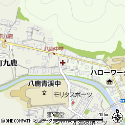 兵庫県養父市八鹿町九鹿234-1周辺の地図