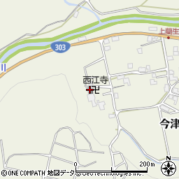 西江寺周辺の地図
