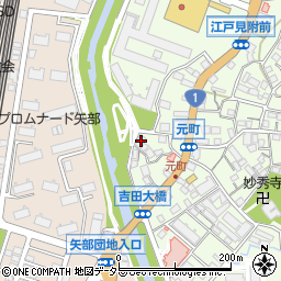 戸塚家庭教会周辺の地図