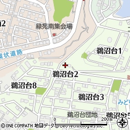 岐阜県各務原市鵜沼台2丁目30周辺の地図