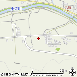 兵庫県養父市八鹿町九鹿618周辺の地図