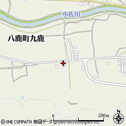 兵庫県養父市八鹿町九鹿639周辺の地図