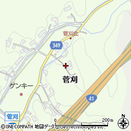 岐阜県可児市菅刈1047周辺の地図