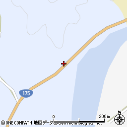 国道１７５号線周辺の地図