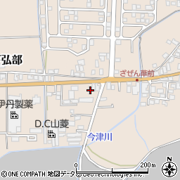 滋賀県高島市今津町弘川1591-1周辺の地図