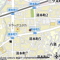 ファミリーマート岐阜清本町店周辺の地図