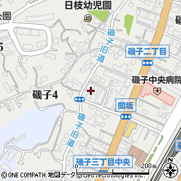 磯子タウンハウス周辺の地図