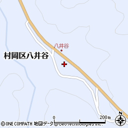 兵庫県美方郡香美町村岡区八井谷669周辺の地図