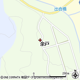 鳥取県東伯郡三朝町余戸479周辺の地図