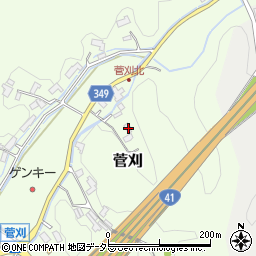 岐阜県可児市菅刈1046周辺の地図