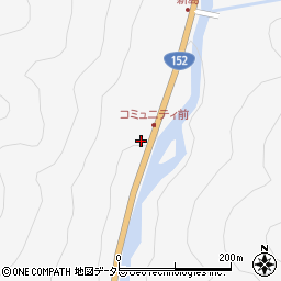 長野県飯田市上村413周辺の地図