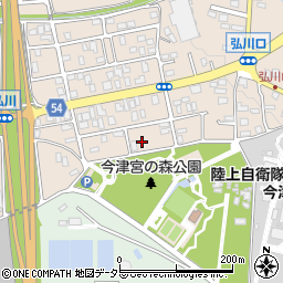 滋賀県高島市今津町弘川1460-12周辺の地図