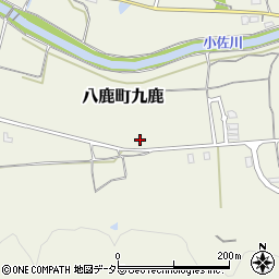 兵庫県養父市八鹿町九鹿811周辺の地図