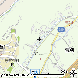 岐阜県可児市菅刈1101周辺の地図