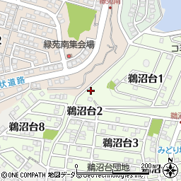 岐阜県各務原市鵜沼台2丁目25周辺の地図