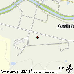 兵庫県養父市八鹿町九鹿783-3周辺の地図