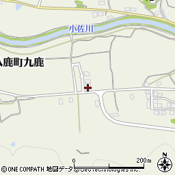 兵庫県養父市八鹿町九鹿833周辺の地図