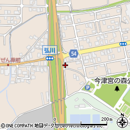 滋賀県高島市今津町弘川1443周辺の地図