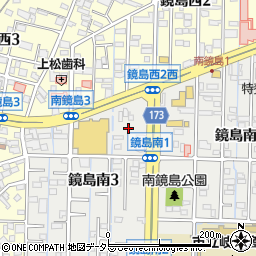 ＤＣＭ岐阜鏡島店駐車場周辺の地図