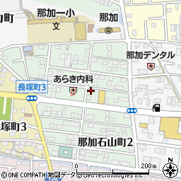 岐阜県各務原市那加石山町1丁目129周辺の地図