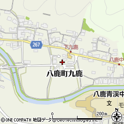 兵庫県養父市八鹿町九鹿491周辺の地図