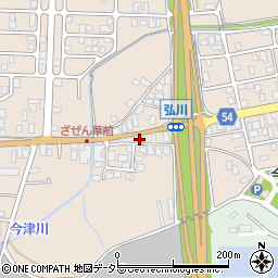 滋賀県高島市今津町弘川1548周辺の地図