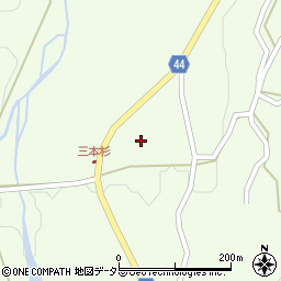 鳥取県東伯郡琴浦町三本杉1000周辺の地図