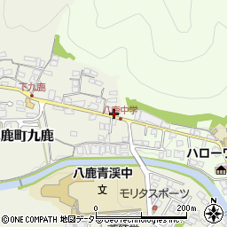 兵庫県養父市八鹿町九鹿239周辺の地図