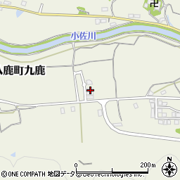 兵庫県養父市八鹿町九鹿834周辺の地図