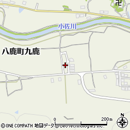 兵庫県養父市八鹿町九鹿832-3周辺の地図