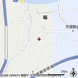 京都府舞鶴市堀385-1周辺の地図