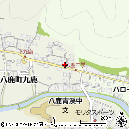 兵庫県養父市八鹿町九鹿239-8周辺の地図