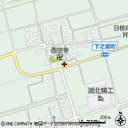 滋賀県長浜市下之郷町265周辺の地図