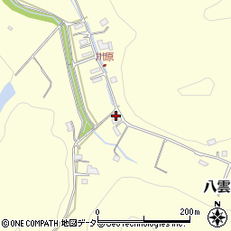 島根県松江市八雲町東岩坂1093-2周辺の地図