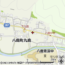 兵庫県養父市八鹿町九鹿249-1周辺の地図