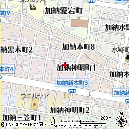 名和アパート周辺の地図