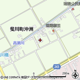 島根県出雲市斐川町沖洲1706周辺の地図