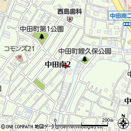 神奈川県横浜市泉区中田南2丁目周辺の地図