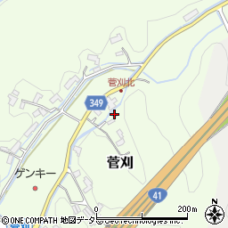 岐阜県可児市菅刈1050周辺の地図