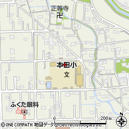 瑞穂市立本田小学校周辺の地図