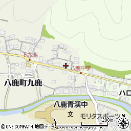 兵庫県養父市八鹿町九鹿246-6周辺の地図