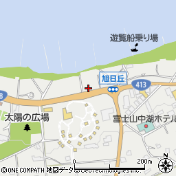 山中湖スポーツセンター周辺の地図