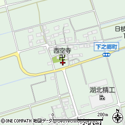 滋賀県長浜市下之郷町267周辺の地図