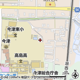 滋賀県高島市今津町弘川67周辺の地図