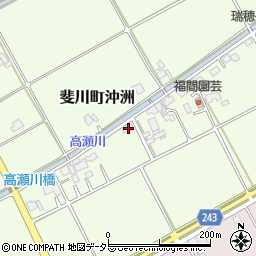 島根県出雲市斐川町沖洲1686周辺の地図