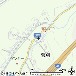 岐阜県可児市菅刈1051周辺の地図