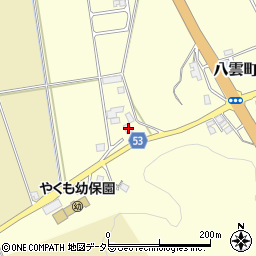 島根県松江市八雲町東岩坂122-1周辺の地図