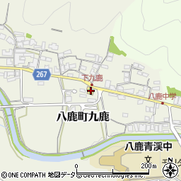 兵庫県養父市八鹿町九鹿488周辺の地図